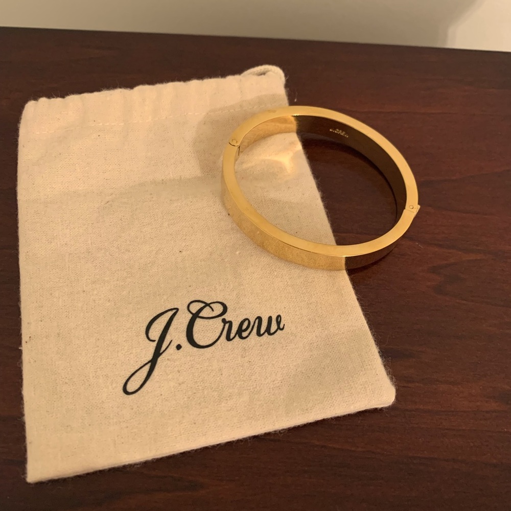 J. Crew Gold Bangle